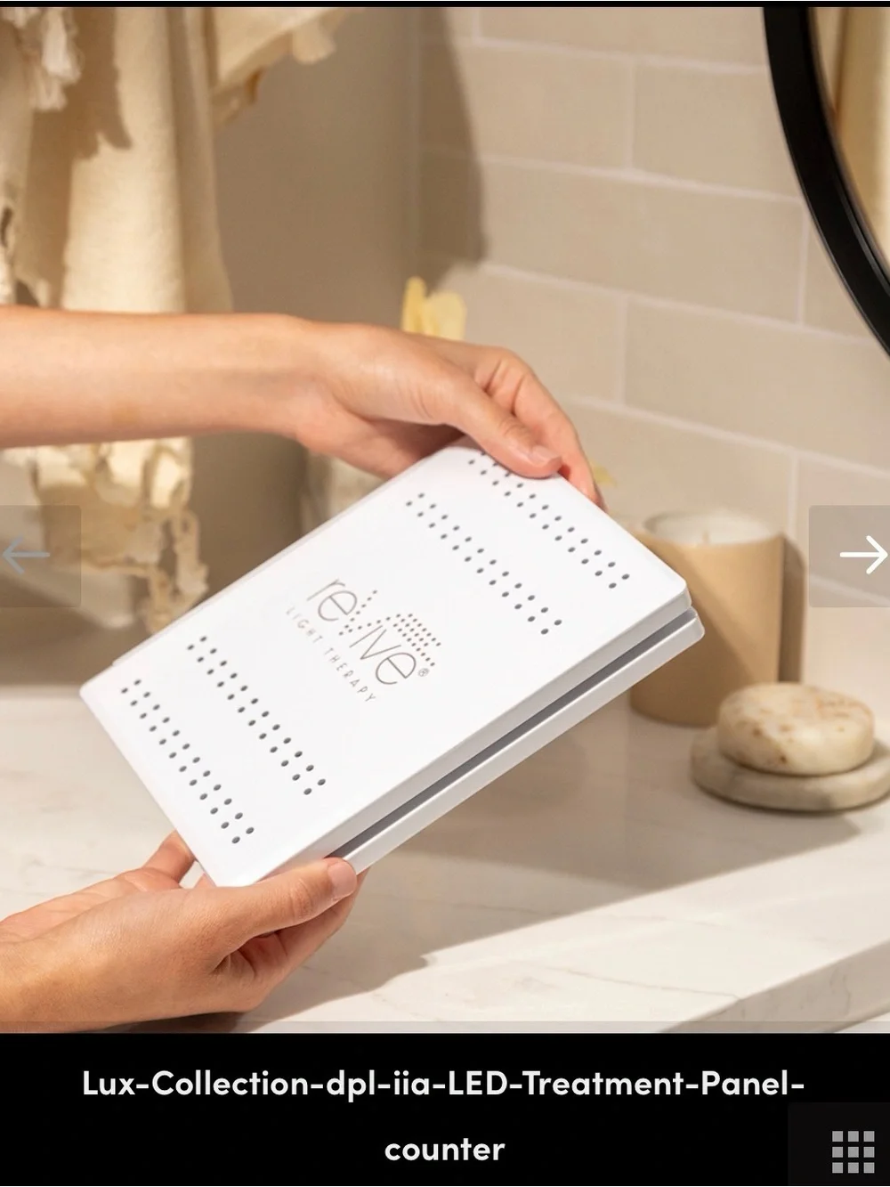 Red Light LED Therapy Panel Foldable Light for Skin Treatment